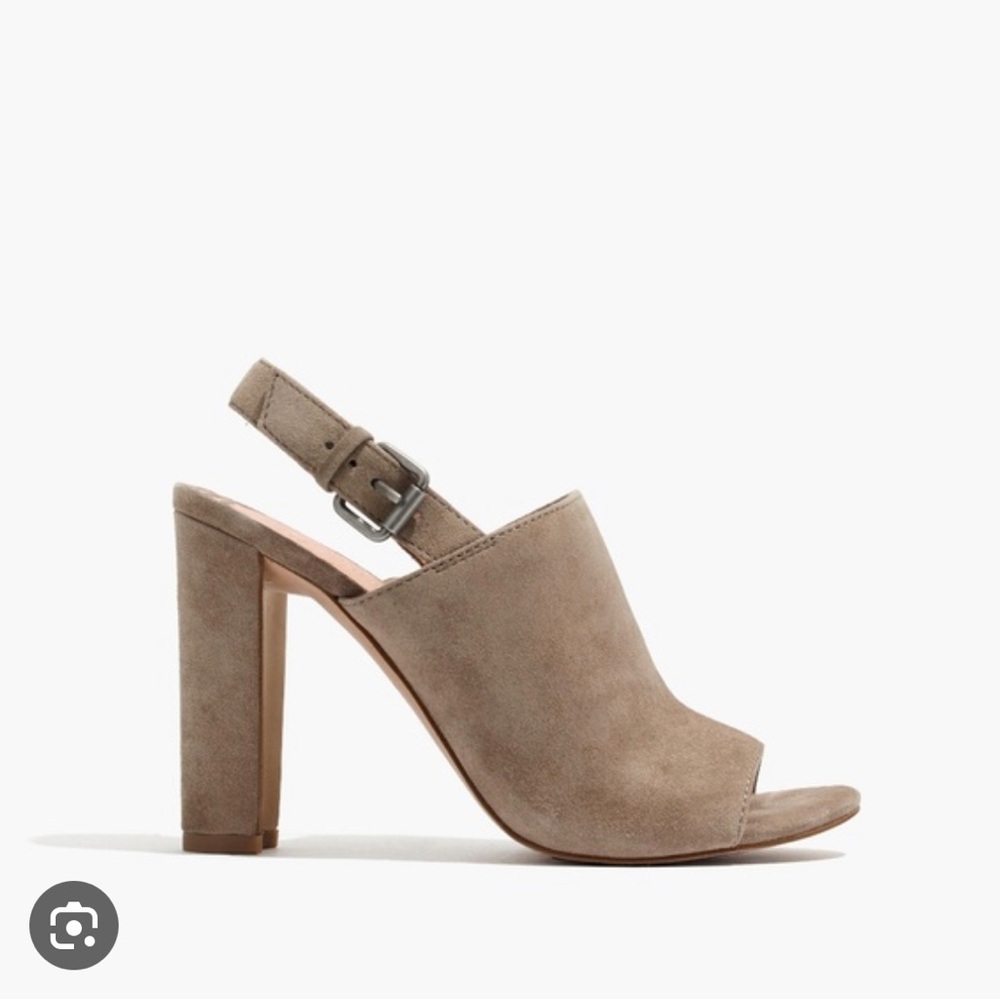 Madewell High-Heel Covered Sandals size 8